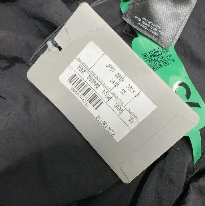 Balenciaga Balenciaga Men's Black Hooded Jacket with Pockets Size US L / EU 52-54 / 3 - 5 Thumbnail