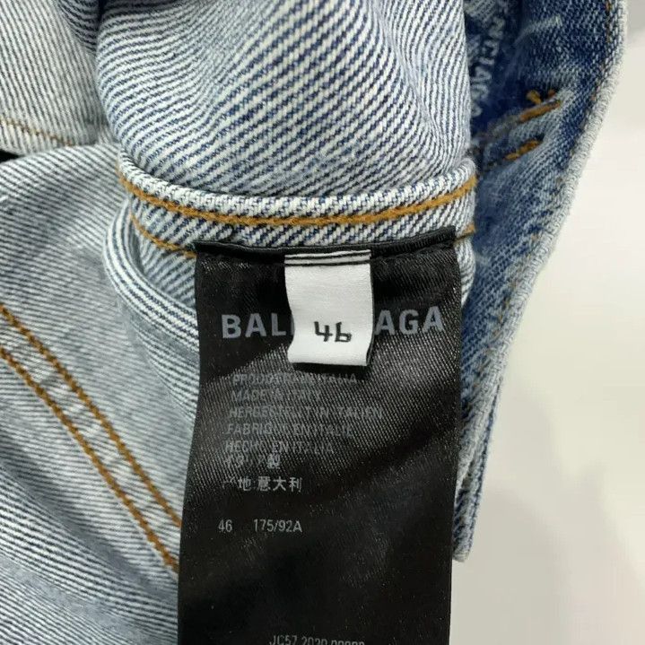 Balenciaga Balenciaga Denim Pocket Jacket for Men Size US M / EU 48-50 / 2 - 5 Thumbnail