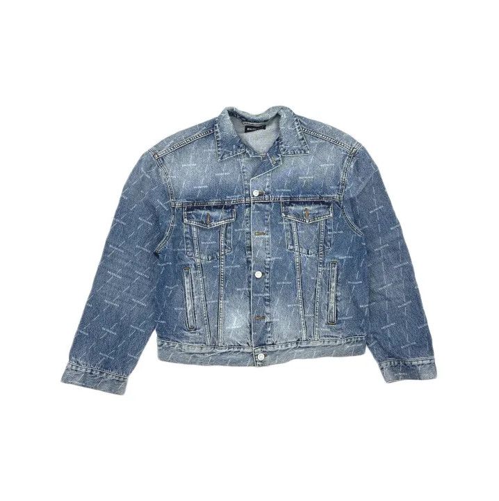 Balenciaga Balenciaga Denim Pocket Jacket for Men Size US M / EU 48-50 / 2 - 2 Thumbnail