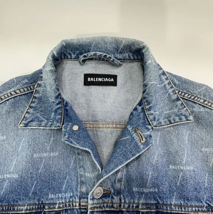 Balenciaga Balenciaga Denim Pocket Jacket for Men Size US M / EU 48-50 / 2 - 7 Thumbnail