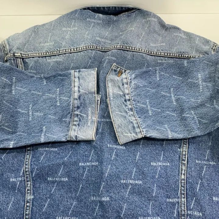 Balenciaga Balenciaga Denim Pocket Jacket for Men Size US M / EU 48-50 / 2 - 11 Thumbnail