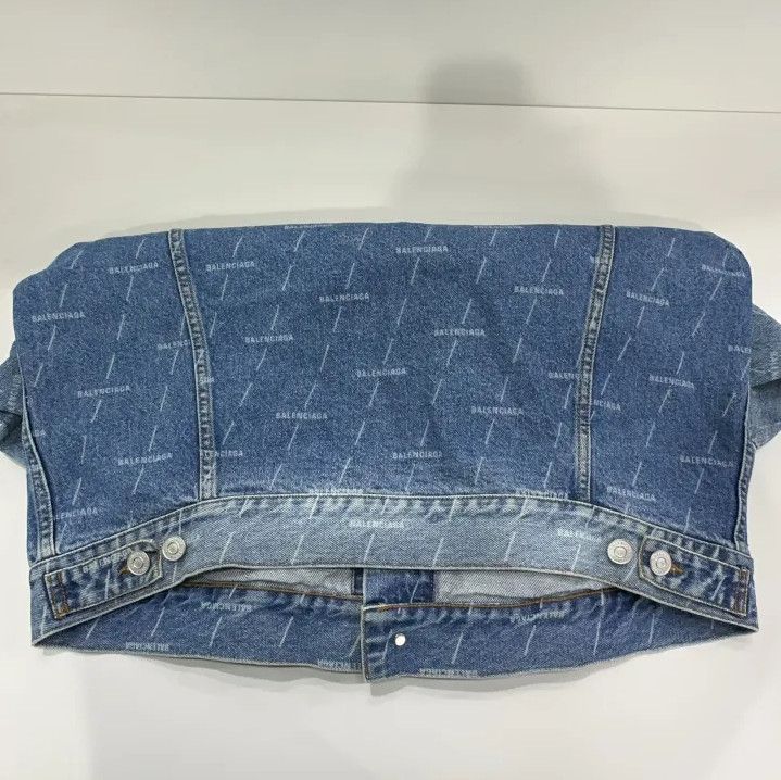 Balenciaga Balenciaga Denim Pocket Jacket for Men Size US M / EU 48-50 / 2 - 14 Thumbnail