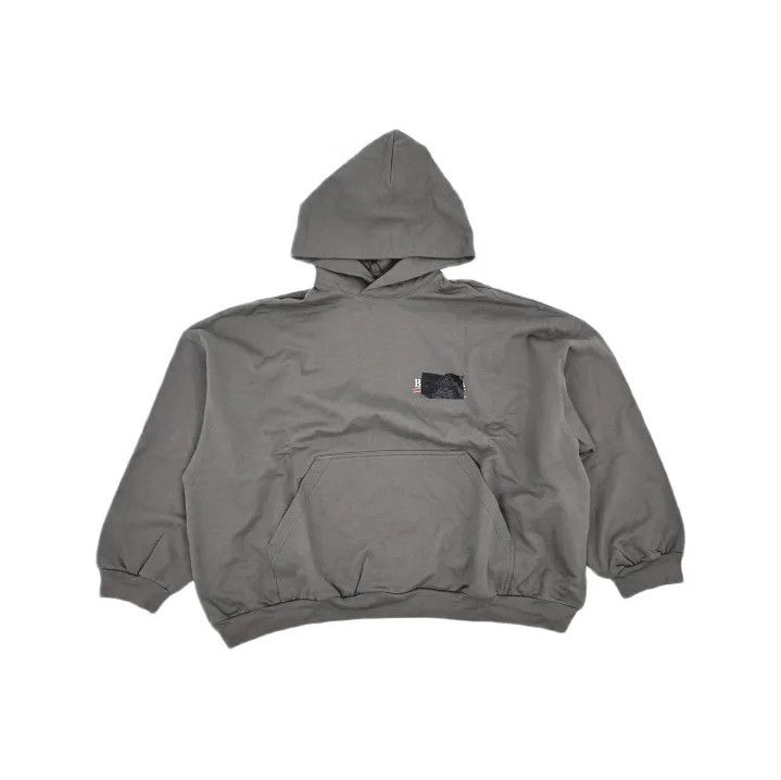 Balenciaga Balenciaga Logo Print Oversized Hoodie Size US M / EU 48-50 / 2 - 2 Thumbnail