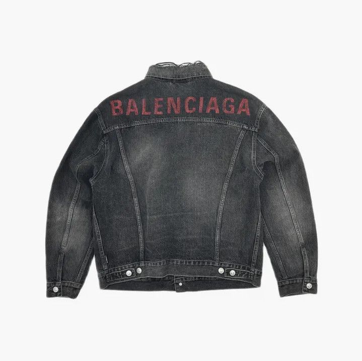 Balenciaga Balenciaga Black Casual Denim Jacket Size US M / EU 48-50 / 2 - 3 Thumbnail