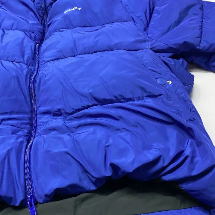 Balenciaga Balenciaga Men's Blue Puffer Jacket Size US L / EU 52-54 / 3 - 16 Thumbnail