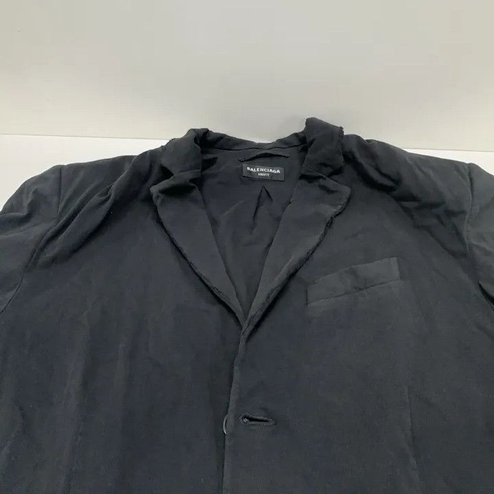 Balenciaga Balenciaga Black Long Sleeve Blazer Size US S / EU 44-46 / 1 - 9 Thumbnail