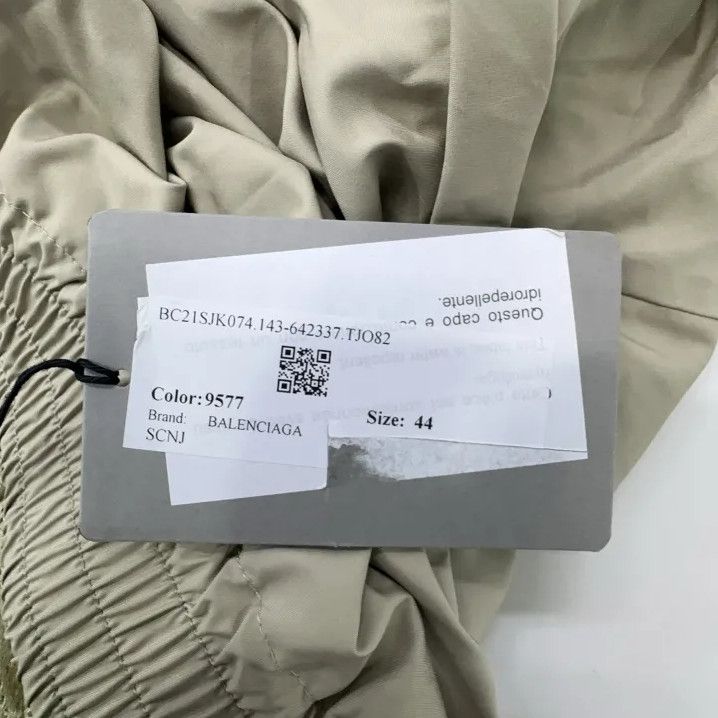 Balenciaga Gray Long Sleeve Jacket for Men