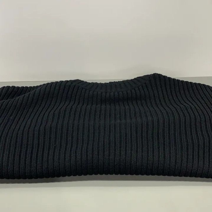 Balenciaga Balenciaga Black Striped Knit Pullover Sweater Size US M / EU 48-50 / 2 - 9 Thumbnail