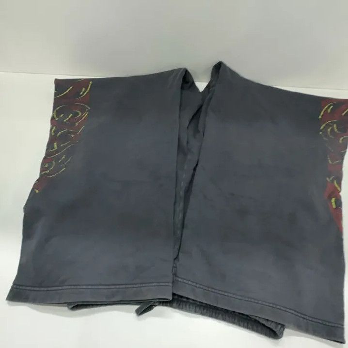 Balenciaga Balenciaga Black Printed Wide-Leg Casual Pants Size US 26 / EU 42 - 12 Thumbnail