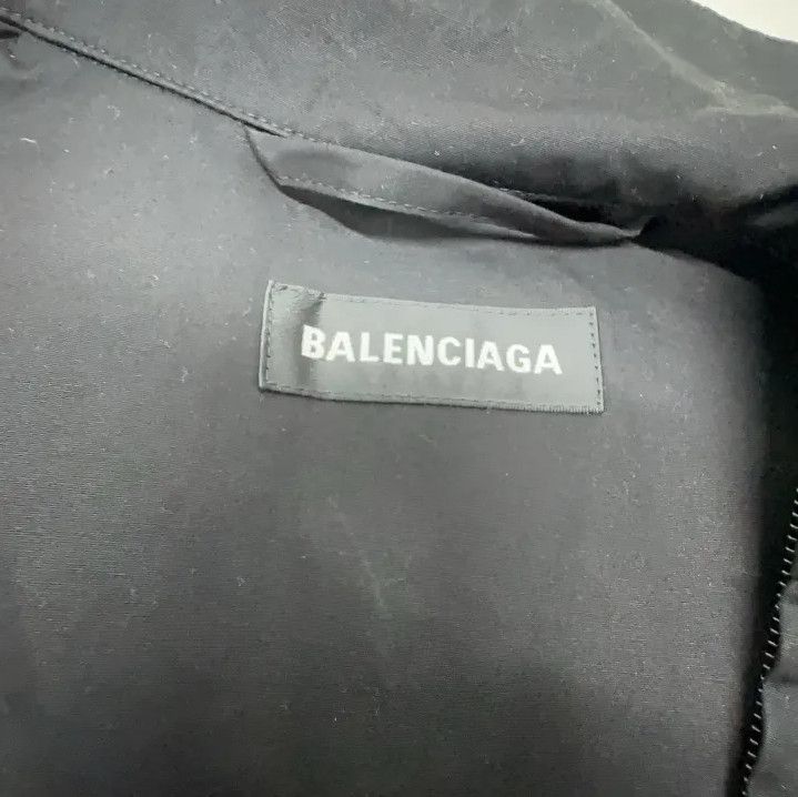 Balenciaga Balenciaga Black Color Block High Neck Jacket Size US L / EU 52-54 / 3 - 6 Thumbnail