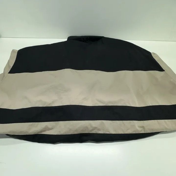 Balenciaga Balenciaga Black Color Block High Neck Jacket Size US L / EU 52-54 / 3 - 14 Thumbnail