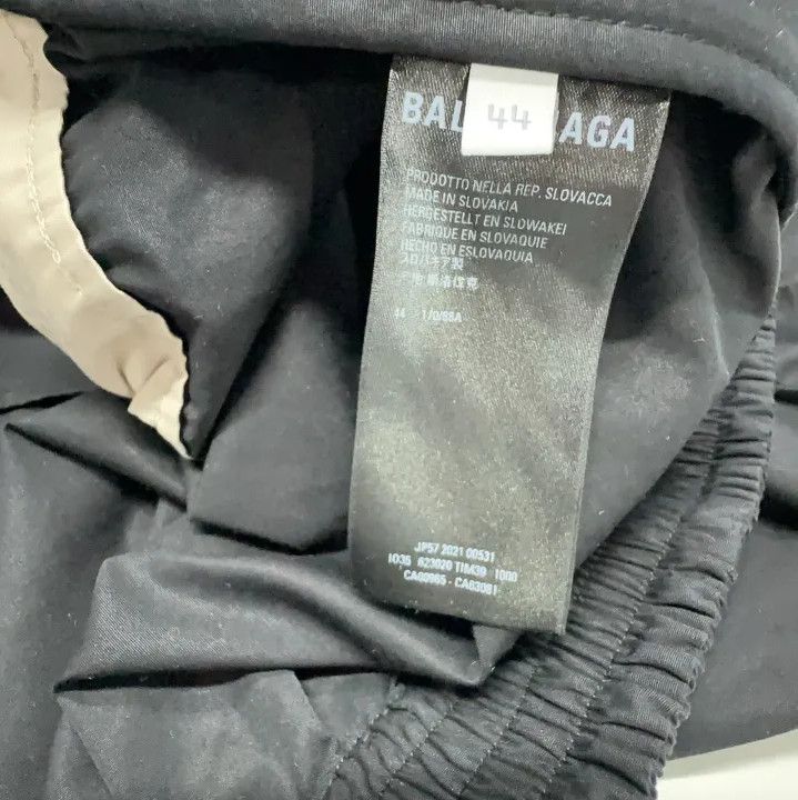 Balenciaga Balenciaga Black Color Block High Neck Jacket Size US L / EU 52-54 / 3 - 4 Thumbnail
