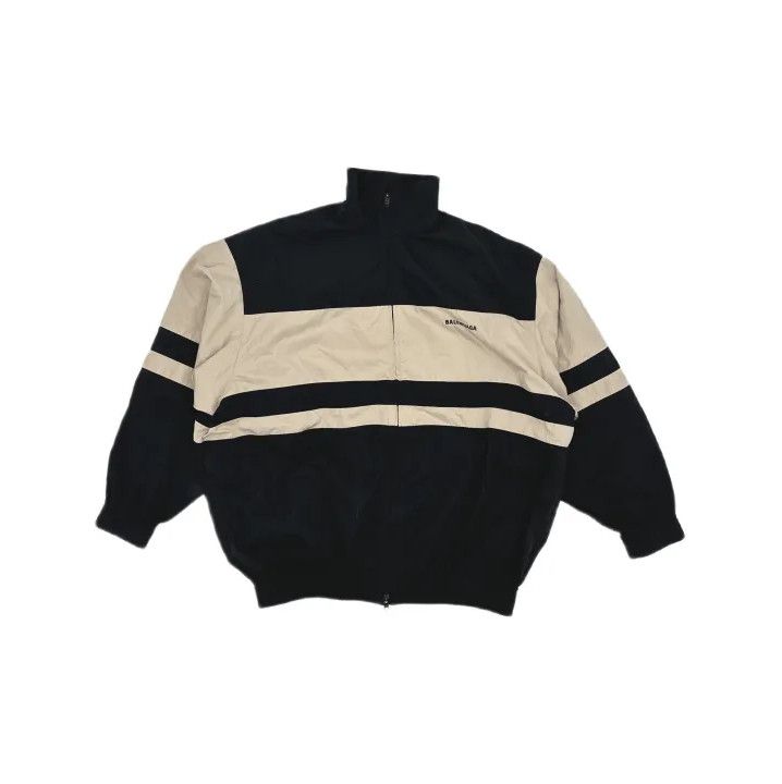 Balenciaga Balenciaga Black Color Block High Neck Jacket Size US L / EU 52-54 / 3 - 2 Thumbnail
