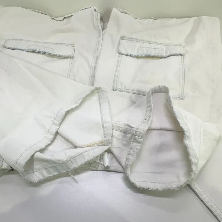 Balenciaga Balenciaga White Wide-Leg Cargo Jeans for Men Size US 34 / EU 50 - 10 Thumbnail