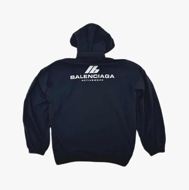 Balenciaga Balenciaga Classic Hooded Zip Jacket for Men Size US M / EU 48-50 / 2 - 3 Thumbnail