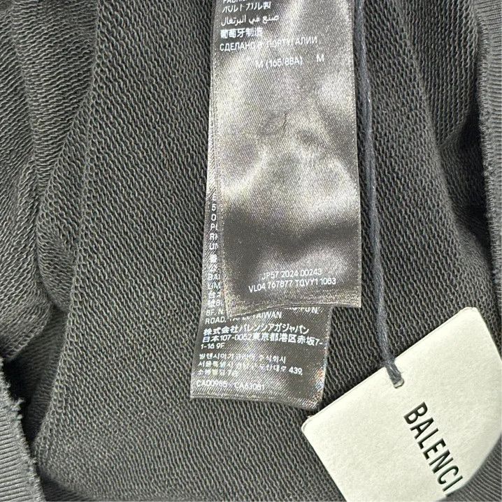Balenciaga Balenciaga Black Hooded Sweatshirt for Unisex Size US M / EU 48-50 / 2 - 4 Thumbnail