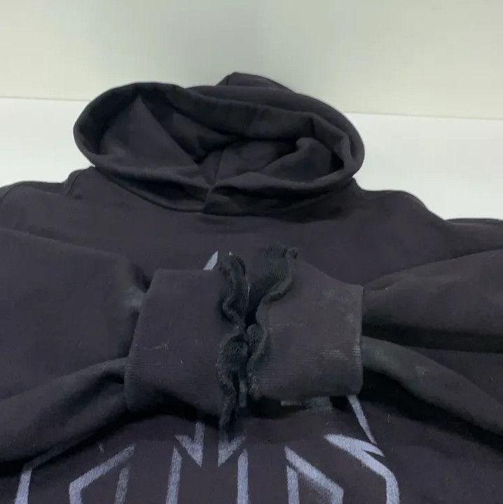 Balenciaga Balenciaga Graphic Print Black Pullover Hoodie Size US L / EU 52-54 / 3 - 8 Thumbnail