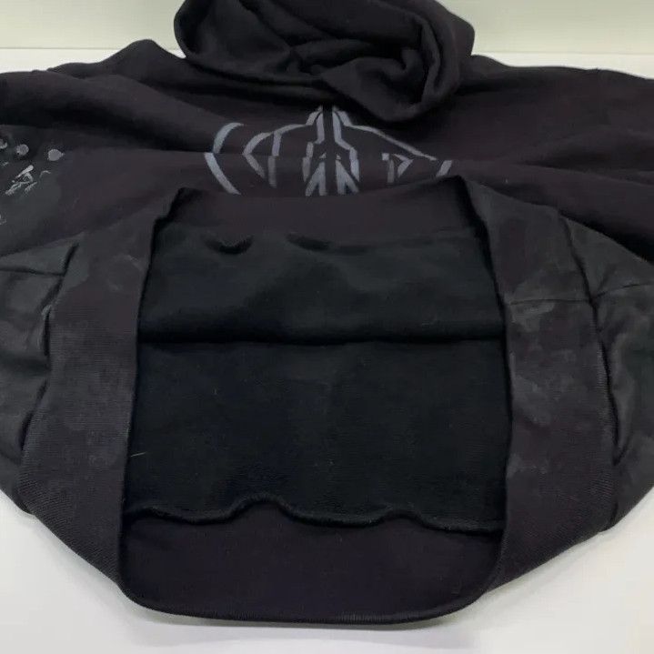 Balenciaga Balenciaga Graphic Print Black Pullover Hoodie Size US L / EU 52-54 / 3 - 10 Thumbnail