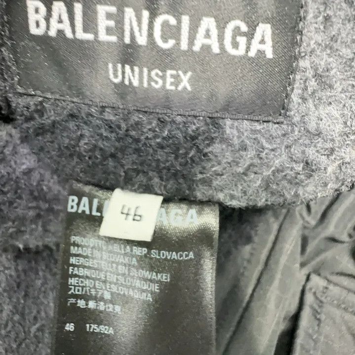 Balenciaga Balenciaga Double-Faced Long Sleeve Coat for Men Size US L / EU 52-54 / 3 - 7 Thumbnail