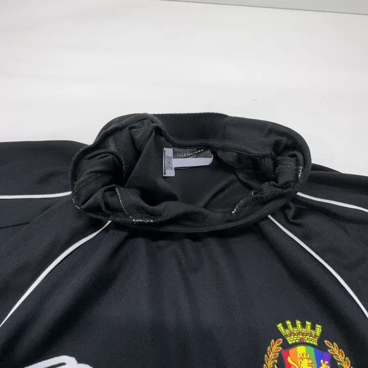 Balenciaga Balenciaga Logo Short-Sleeve Casual Football Shirt Size US M / EU 48-50 / 2 - 7 Thumbnail