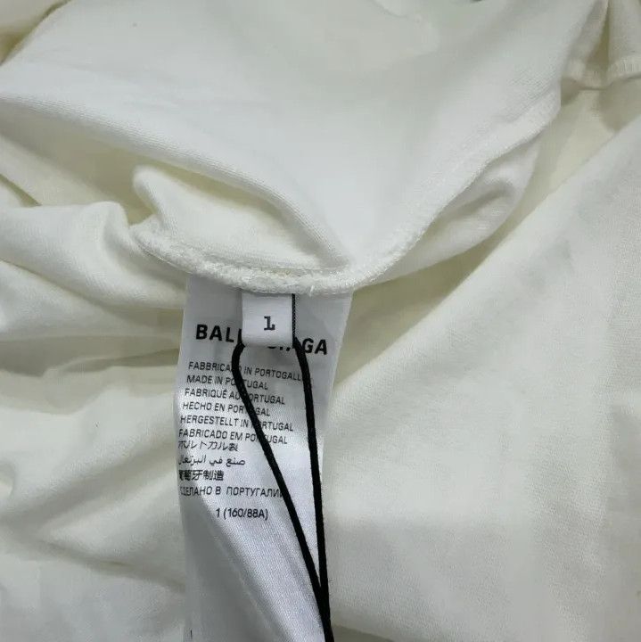 Balenciaga Balenciaga SS25 Basketball Loose Fit Short Sleeve Tee Size US M / EU 48-50 / 2 - 4 Thumbnail