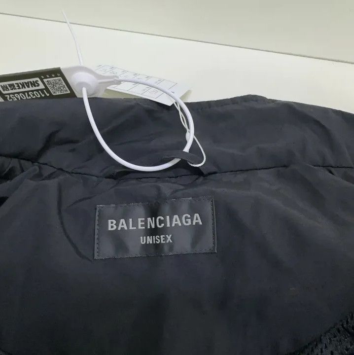 Balenciaga Balenciaga SS24 Black High Neck Zip Jacket Size US XXS / EU 40 - 6 Thumbnail