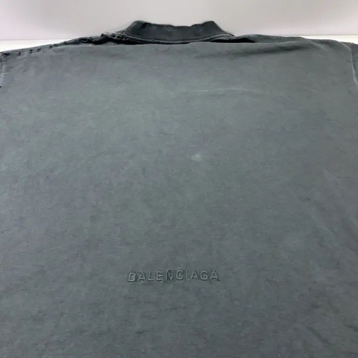 Balenciaga Balenciaga Black Graphic Short Sleeve T-Shirt Size US L / EU 52-54 / 3 - 10 Thumbnail