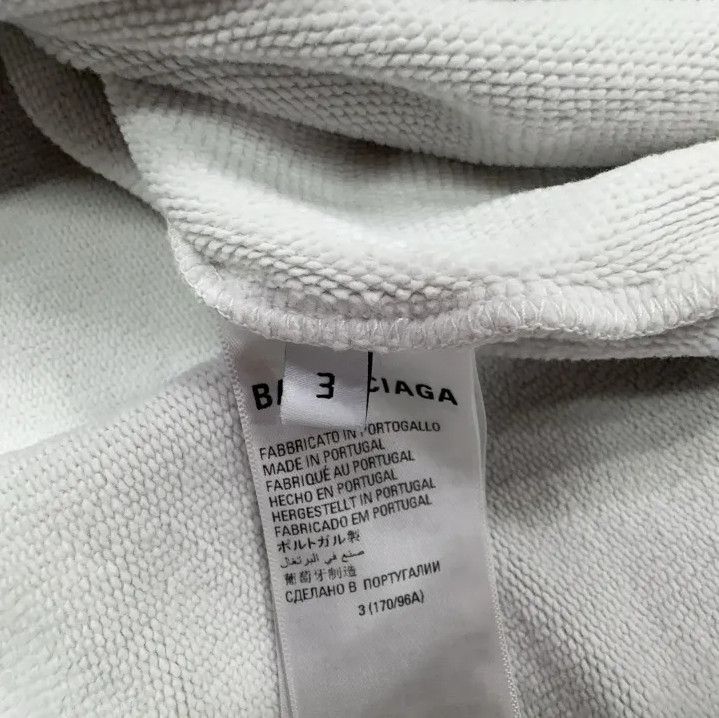 Balenciaga Balenciaga x Adidas Logo Print Crewneck Sweatshirt Size US L / EU 52-54 / 3 - 5 Thumbnail