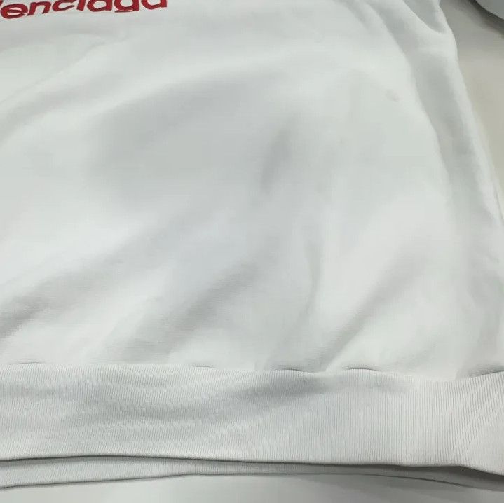 Balenciaga Balenciaga x Adidas Logo Print Crewneck Sweatshirt Size US L / EU 52-54 / 3 - 11 Thumbnail