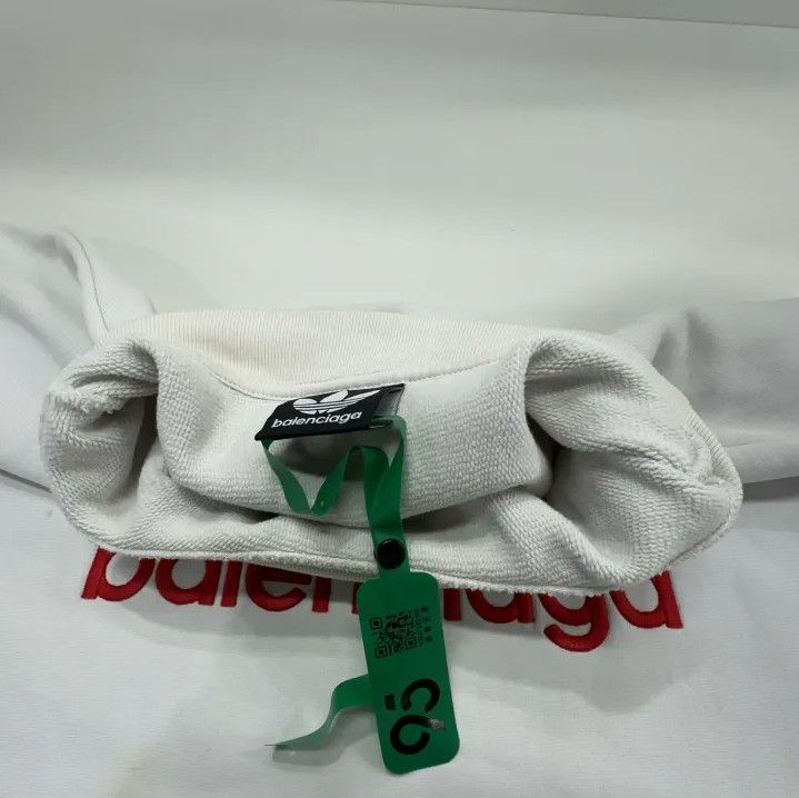 Balenciaga Balenciaga x Adidas Logo Print Crewneck Sweatshirt Size US L / EU 52-54 / 3 - 7 Thumbnail