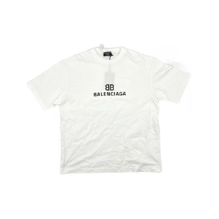 Balenciaga Balenciaga Logo Print Short Sleeve T-Shirt Size US L / EU 52-54 / 3 - 2 Thumbnail