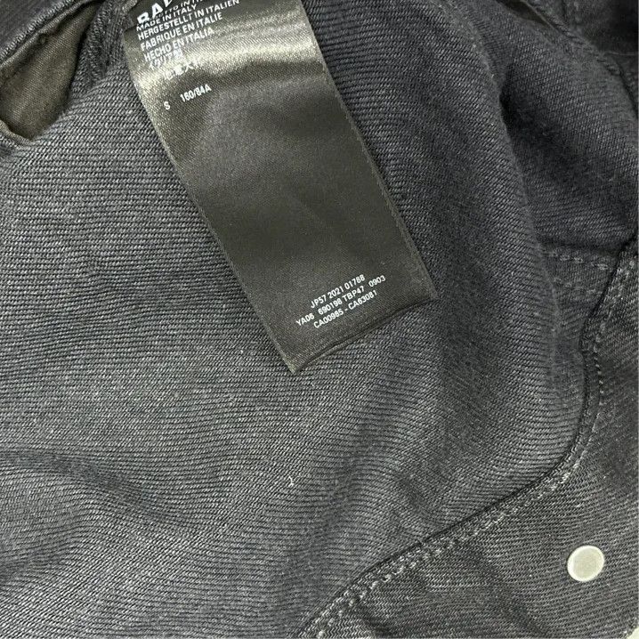 Balenciaga Balenciaga Black Long Sleeve Denim Jacket Size US S / EU 44-46 / 1 - 4 Thumbnail