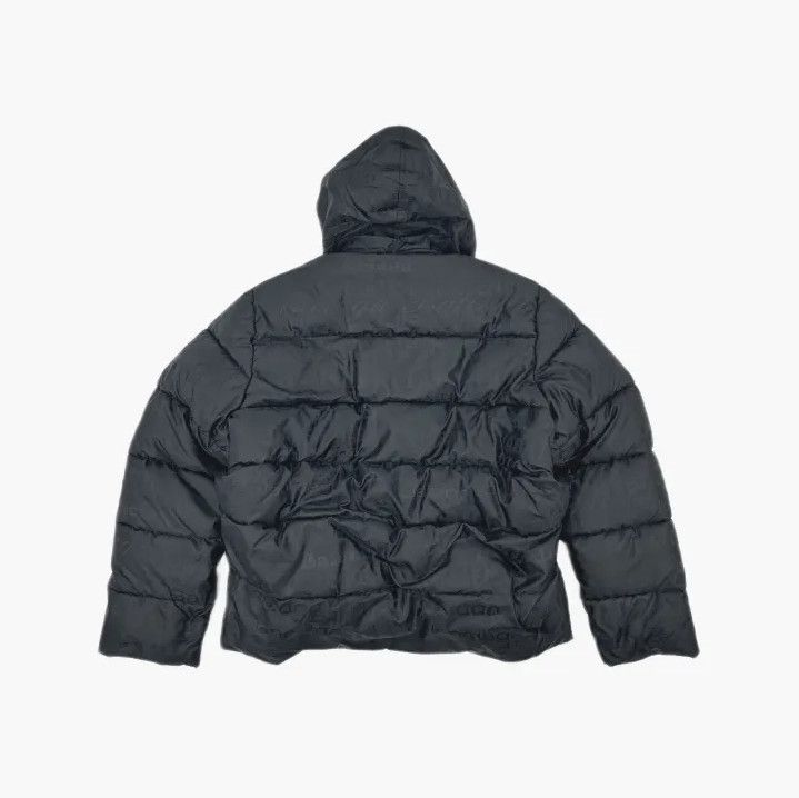 Balenciaga Balenciaga Black Logo Embroidered Puffer Jacket Size US L / EU 52-54 / 3 - 3 Thumbnail