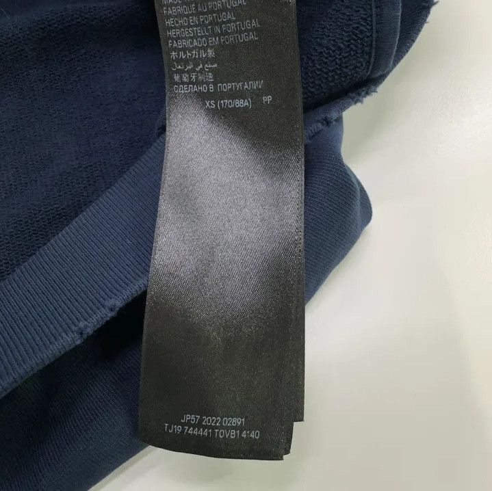 Balenciaga Balenciaga SS24 Logo Hoodie in Deep Blue Size US XS / EU 42 / 0 - 5 Thumbnail