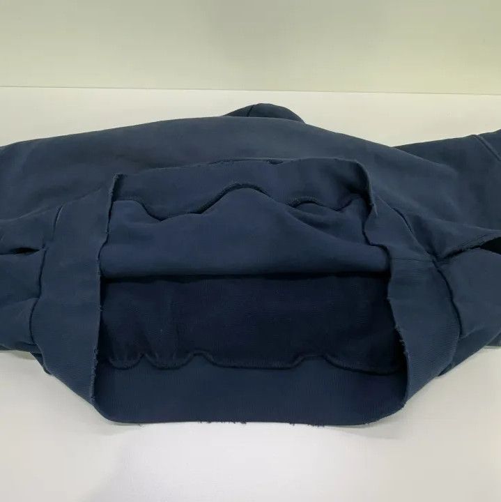 Balenciaga Balenciaga SS24 Logo Hoodie in Deep Blue Size US XS / EU 42 / 0 - 13 Thumbnail