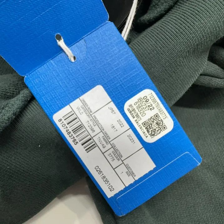 Balenciaga Balenciaga x Adidas Logo Print Hoodie Size US M / EU 48-50 / 2 - 4 Thumbnail