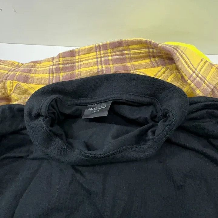 Balenciaga Balenciaga Yellow Logo-Print Hoodie, SS24 Collection Size US L / EU 52-54 / 3 - 16 Thumbnail