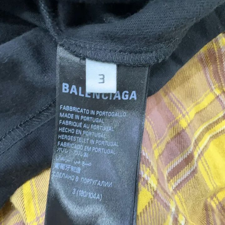 Balenciaga Balenciaga Yellow Logo-Print Hoodie, SS24 Collection Size US L / EU 52-54 / 3 - 5 Thumbnail