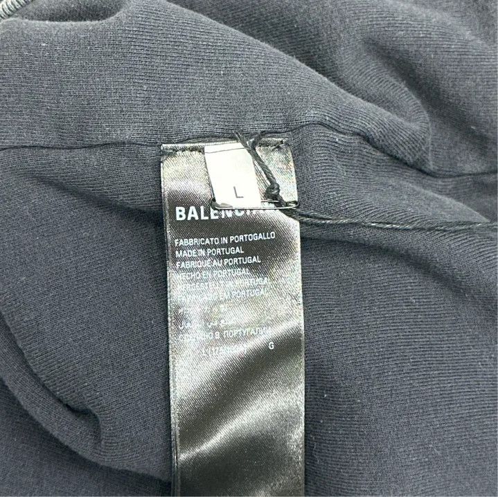 Balenciaga Balenciaga Iconic Hooded Zip Sweatshirt for Men Size US L / EU 52-54 / 3 - 2 Thumbnail