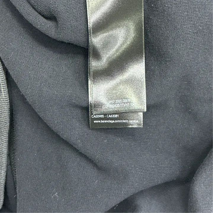 Balenciaga Balenciaga Iconic Hooded Zip Sweatshirt for Men Size US L / EU 52-54 / 3 - 3 Thumbnail