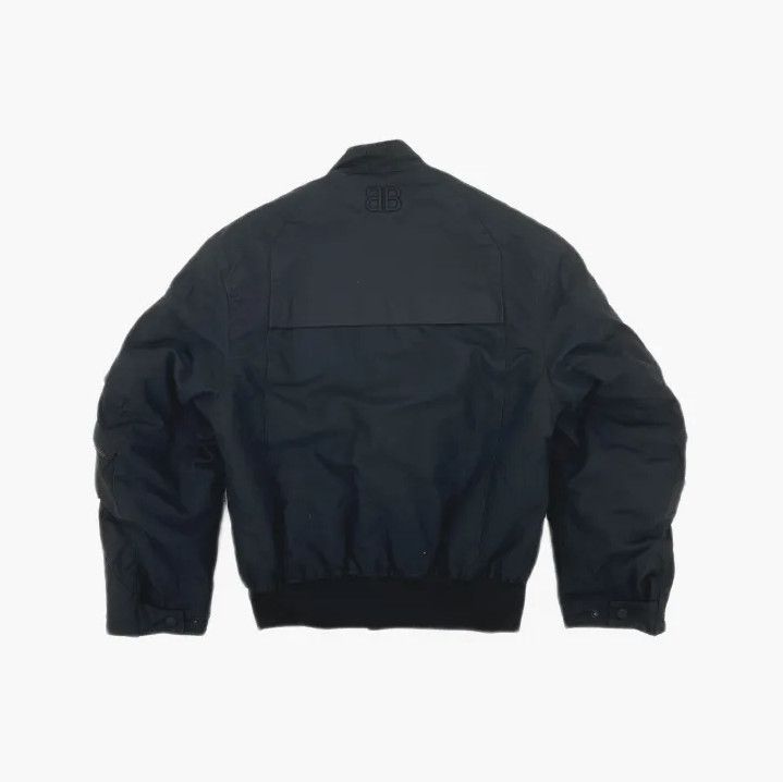Balenciaga Balenciaga Black Zip Long Sleeve Jacket Size US L / EU 52-54 / 3 - 3 Thumbnail