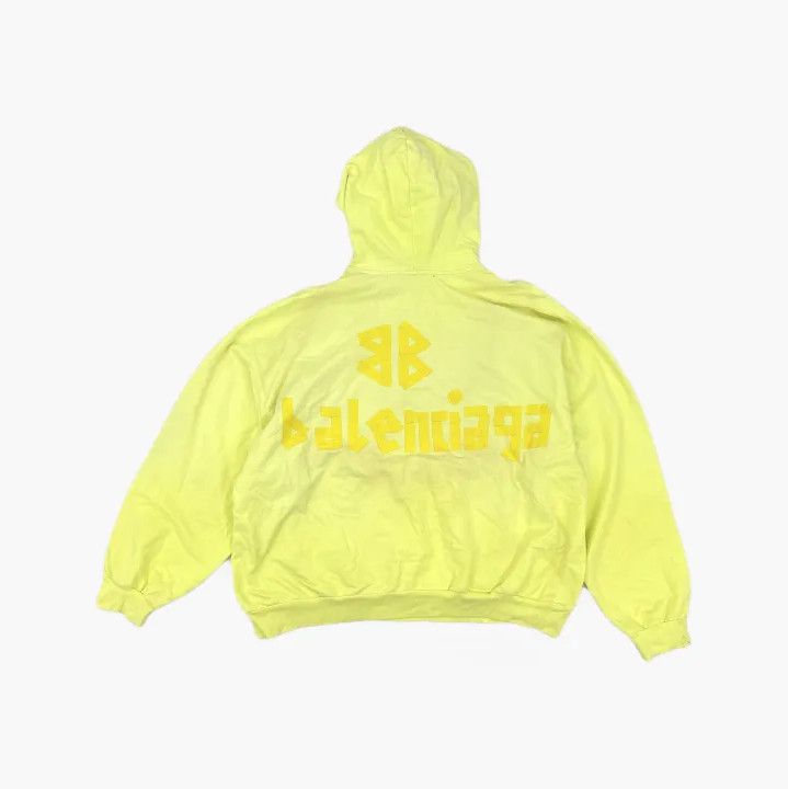 Balenciaga Balenciaga SS23 Logo Print Hoodie for Men Size US M / EU 48-50 / 2 - 3 Thumbnail