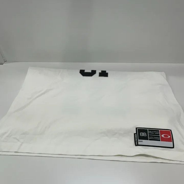 Balenciaga Balenciaga SS25 Basketball Loose-Fit Short Sleeve T-Shirt Size US L / EU 52-54 / 3 - 9 Thumbnail