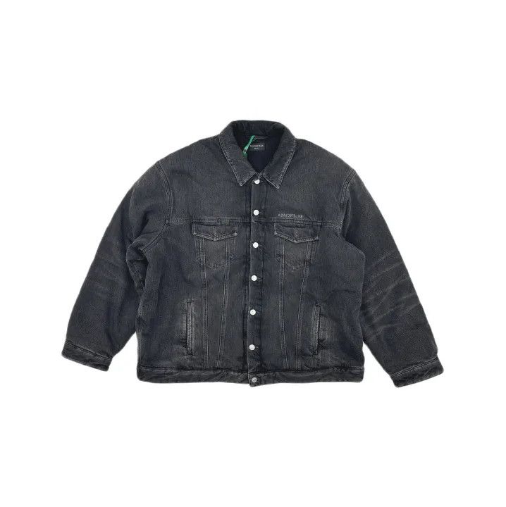 Balenciaga Balenciaga Vintage Logo Print Denim Jacket Size US L / EU 52-54 / 3 - 2 Thumbnail