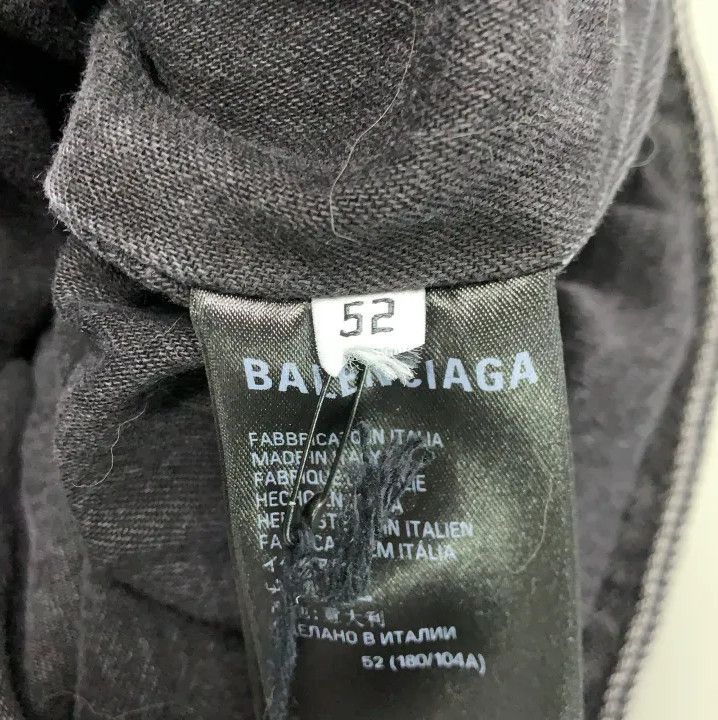 Balenciaga Balenciaga Vintage Logo Print Denim Jacket Size US L / EU 52-54 / 3 - 4 Thumbnail
