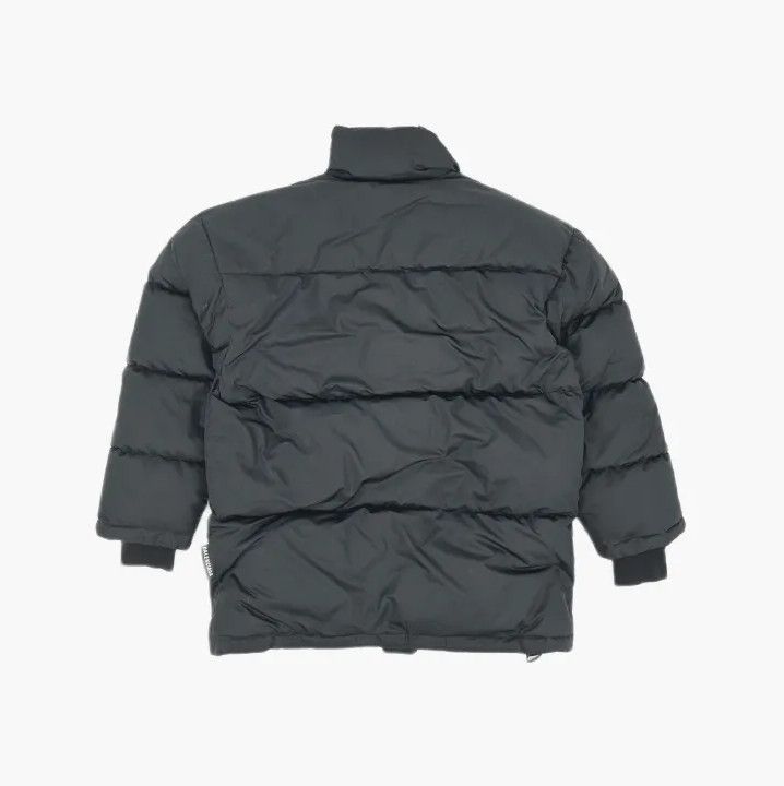 Balenciaga Balenciaga Black Logo Embroidered Puffer Jacket Size US L / EU 52-54 / 3 - 3 Thumbnail