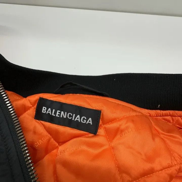 Balenciaga Balenciaga Men's Black Pilot Jacket Size US L / EU 52-54 / 3 - 7 Thumbnail