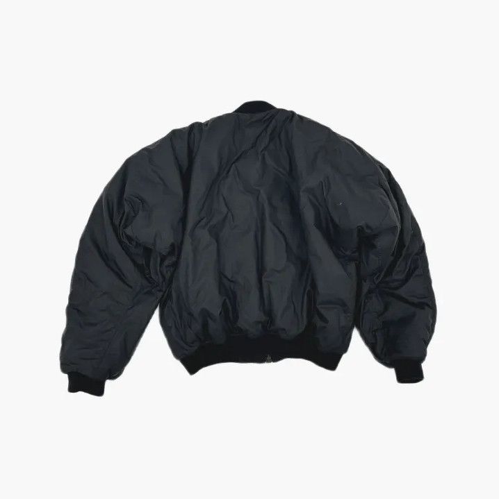 Balenciaga Balenciaga Men's Black Pilot Jacket Size US L / EU 52-54 / 3 - 3 Thumbnail