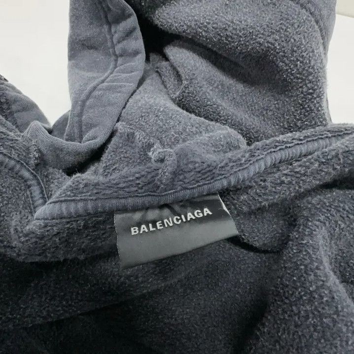 Balenciaga Balenciaga 3B Sports Icon Hooded Zip Sweatshirt Size US S / EU 44-46 / 1 - 7 Thumbnail