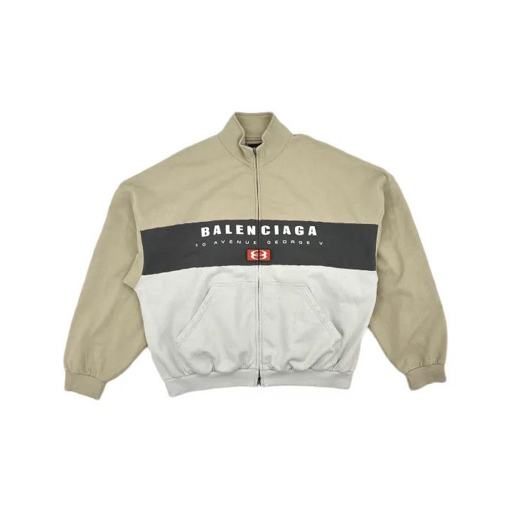 Balenciaga Balenciaga Stylish Zip Logo Colorblock Jacket Size US L / EU 52-54 / 3 - 2 Thumbnail